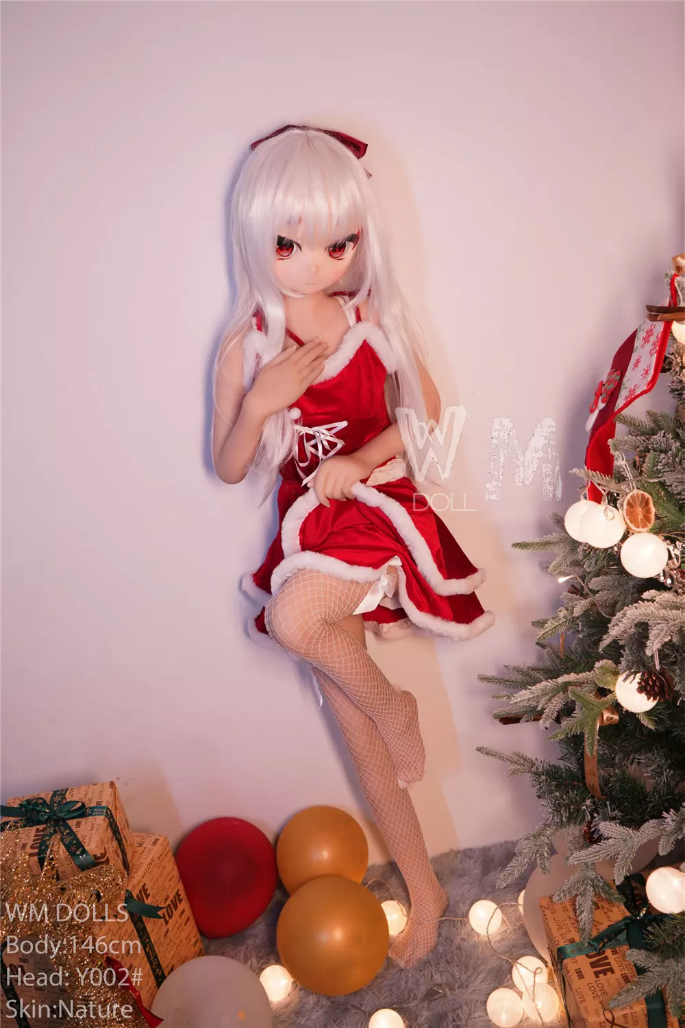 WM S-TPE 146cm Anime TPE Sex Doll with PVC Head #Y002